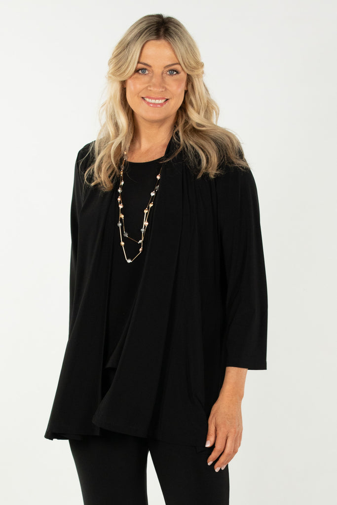 HUSH FIT AND FLARE CARDIGAN