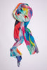 TECHNICOLOUR RECTANGLE SCARF