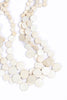 STRANDED SHORT WOOD NECKLACE