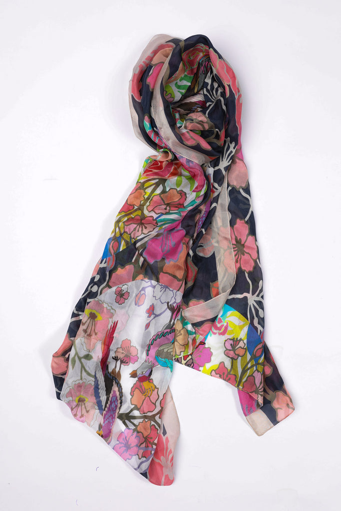 GATSBY SILK SCARF