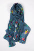 HUMMINGBIRD SILK SCARF