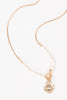 MYLA COIN AND PEARL NECKLACE