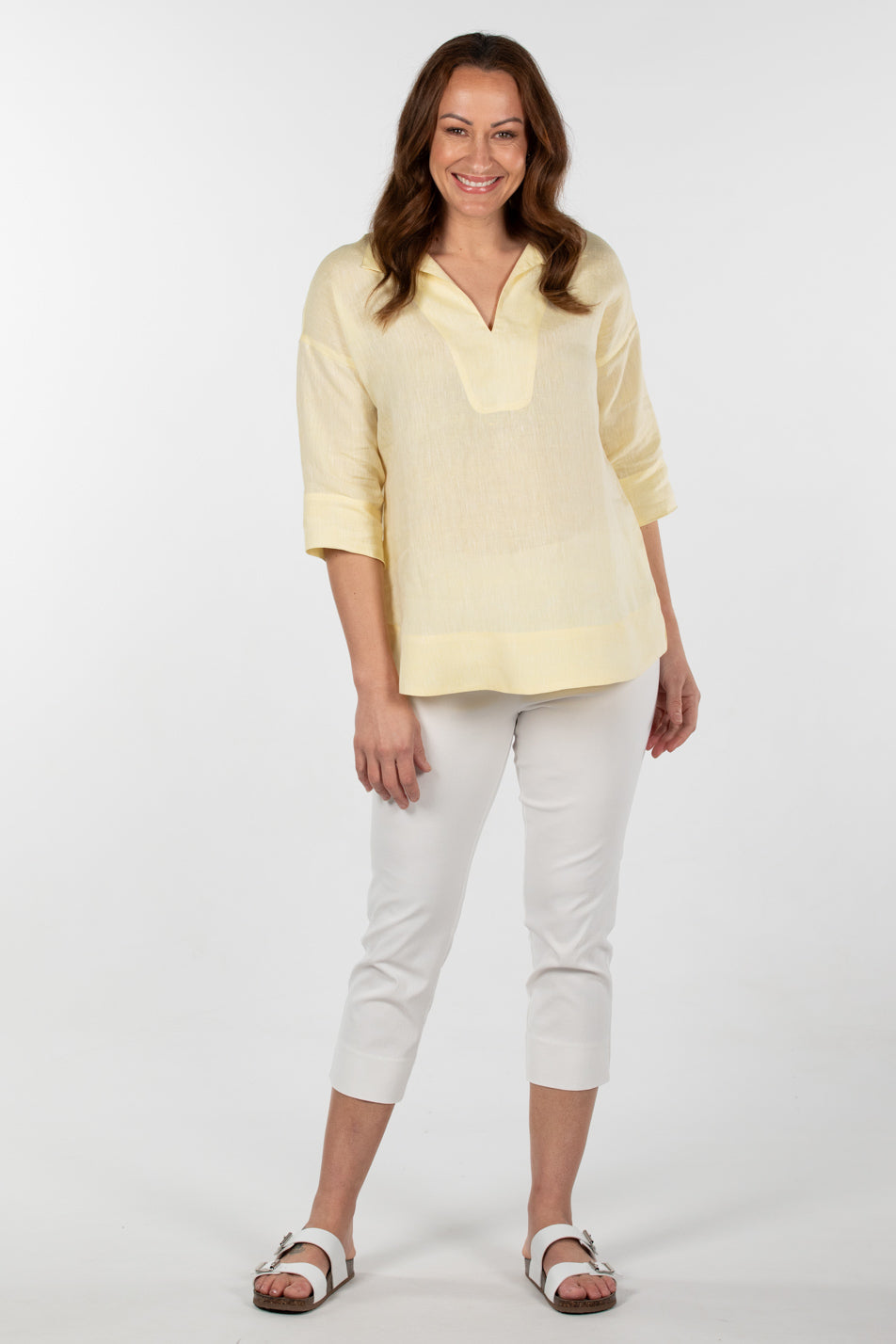 LINZA LINEN RELAXED TUNIC