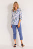 LEAFY 3/4 SLV TOP