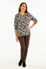 VIENNA PAISLEY L/SLV CLASSIC TEE