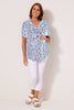 NOUVEAU S/S  PINTUCK SHIRT