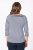 ACTIVE SQUARE NECK 3/4 SLEEVE TOP
