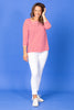 ACTIVE SQUARE NECK 3/4 SLEEVE TOP